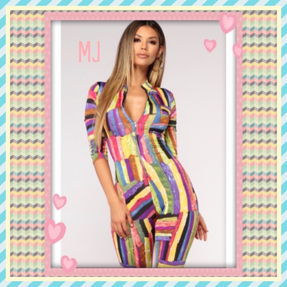 🎀Multi Jumpsuit🎀 - Picture 2 of 4